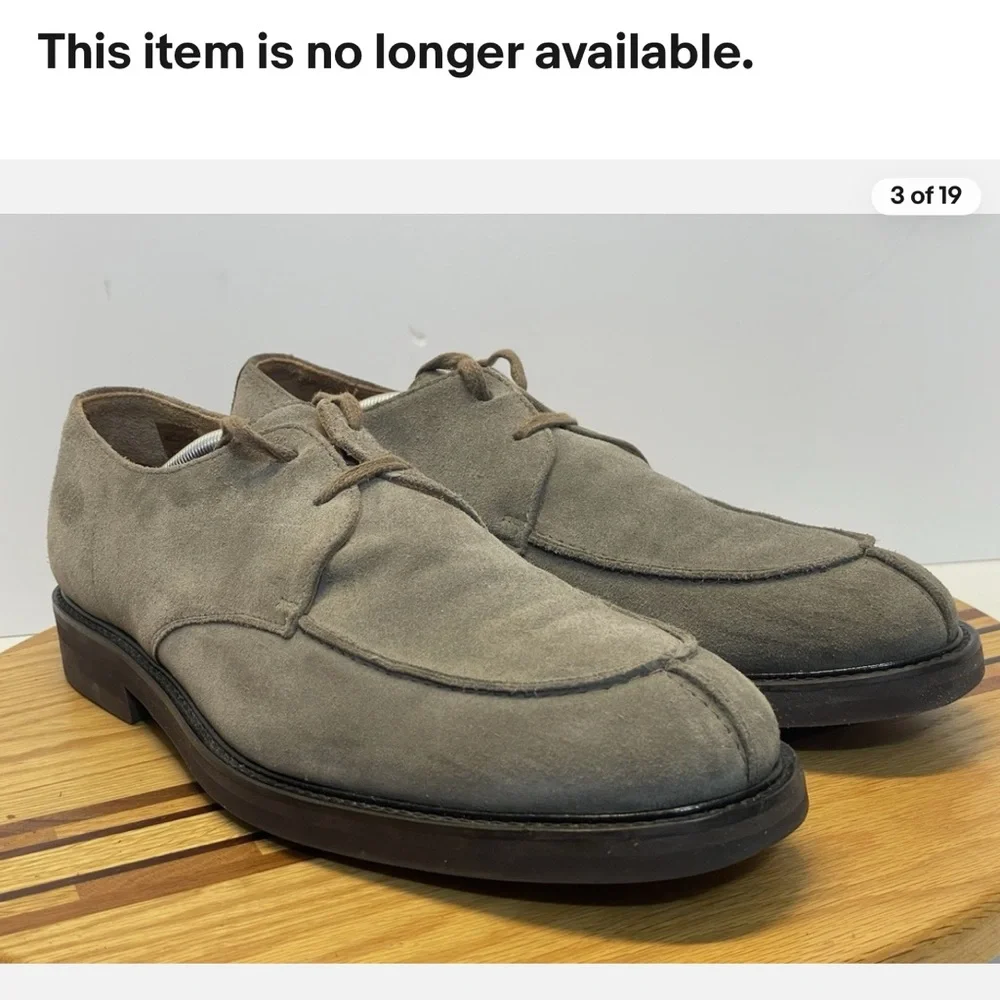 Men's MR P Porter Andrew Suede Split Toe Shoes Vibram Sole
